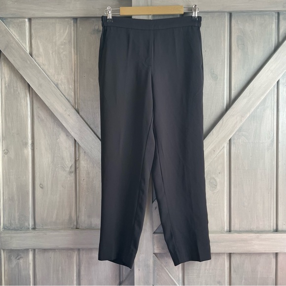 J crew trouser Jamie pant in black size 8 - Picture 1 of 6